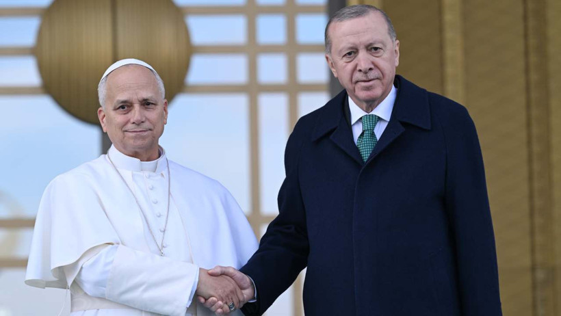 Papa 14. Leo, Türkiye'de! Külliye'de resmi törenle karşılandı - Resim : 5