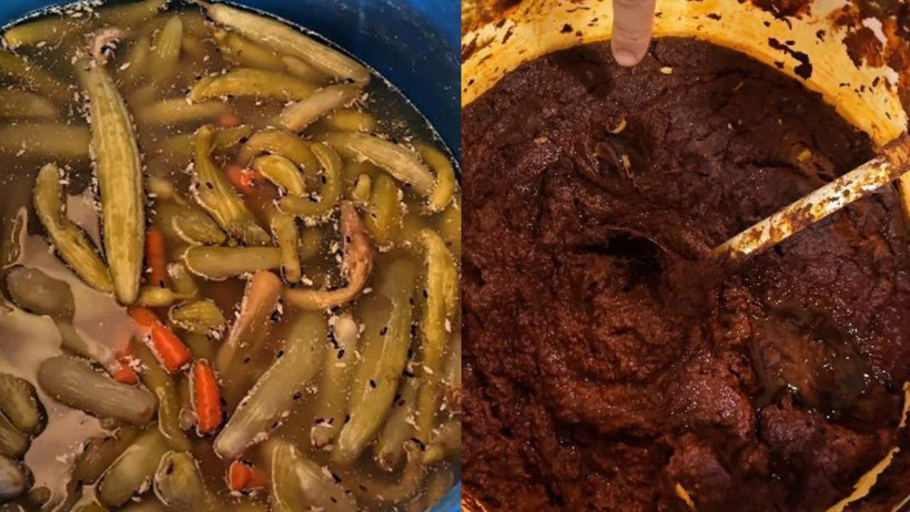 Dönerciden kurtlu salça ve turşu çıktı - Resim : 1