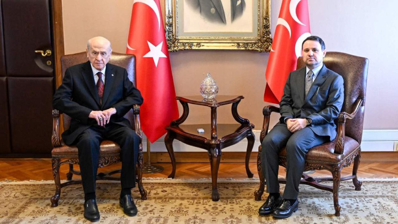 Bakan Gürlek, MHP lideri Bahçeli'yi ziyaret etti - Resim : 1