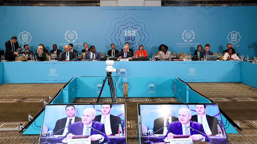 TBMM Başkanı Kurtulmuş: PAB Genel Kurulu’na 155 delegasyon kayıt yaptırdı - Resim : 1