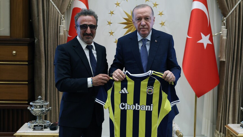 Cumhurbaşkanı Erdoğan, Chobani CEO&rsquo;su Hamdi Ulukaya&rsquo;yı kabul etti - Resim : 1