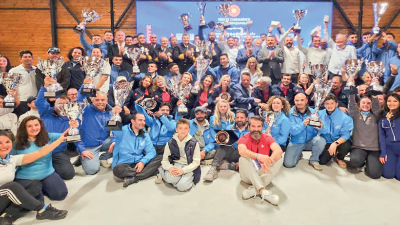 &Ccedil;anakkale&rsquo;de spor ile tarih i&ccedil; i&ccedil;e ge&ccedil;ti - Resim : 1