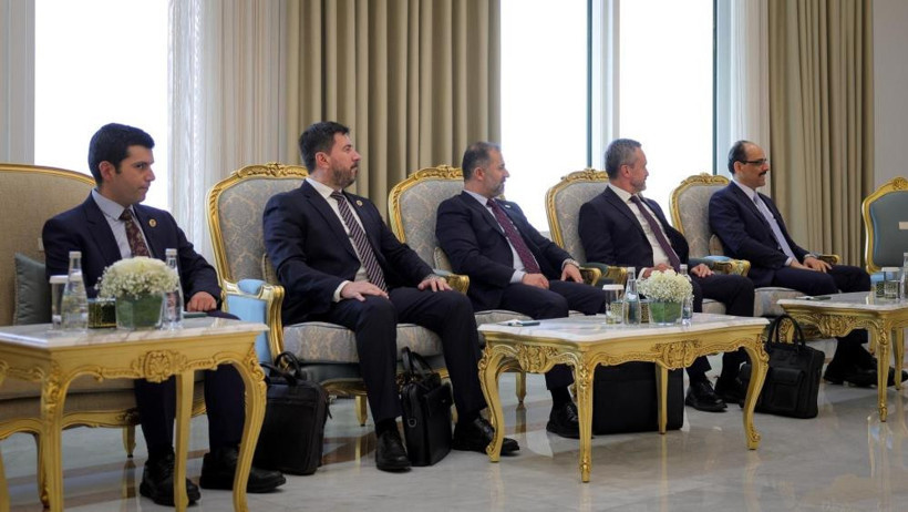 MİT Başkanı Kalın, Suriye Devlet Başkanı Şara ile g&ouml;r&uuml;şt&uuml; - Resim : 1