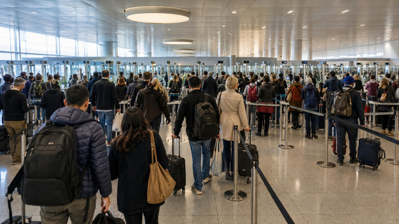 Avrupa&rsquo;ya gidecekler dikkat: Pasaport kuyruğu 2 saate &ccedil;ıktı - Resim : 1