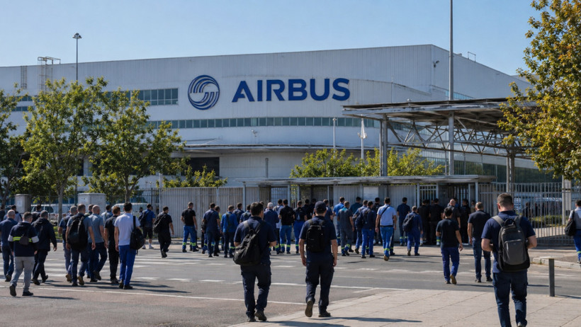 Airbus greve dayanamadı, uzaktan çalışma planından geri adım attı - Resim : 2