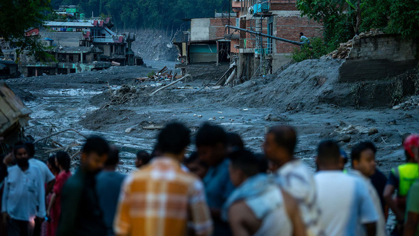 Nepal'de bilan&ccedil;o ağırlaşıyor: Selde 538 kişi hayatını kaybetti - Resim : 1