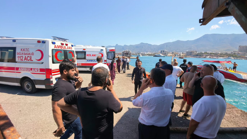 Son dakika... KKTC açıklarında yolcu gemisi battı: 7 kişi hayatını kaybetti - Resim : 1