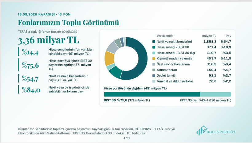 Bulls Portföy fonlarının içeriğini tek tek açıkladı - Resim: 2