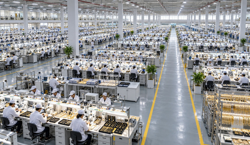 Dünyanın en büyük mücevher fabrikası açıldı - Resim : 2