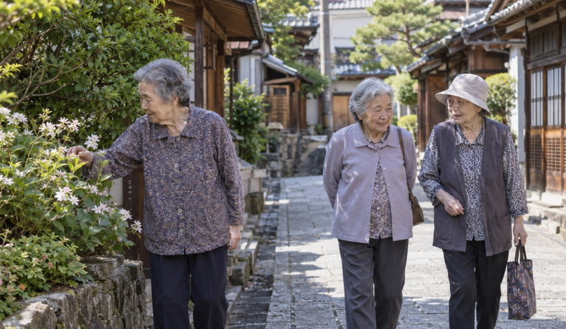 Japonya&rsquo;nın yeni sorunu: 100 yaşını ge&ccedil;enler 107 bini aştı - Resim : 1