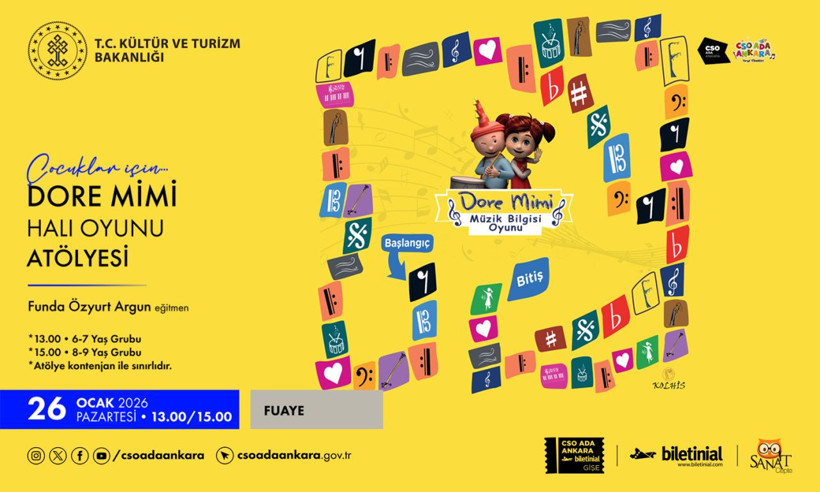 AKM ve CSO Ada Ankara’da yarıyıl tatili şenliği: Çocuklara sanat dolu program - Resim: 3