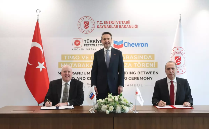 T&uuml;rkiye&rsquo;den k&uuml;resel enerji hamlesi: Chevron ile petrol ve gaz arama anlaşması yapıldı - Resim : 1