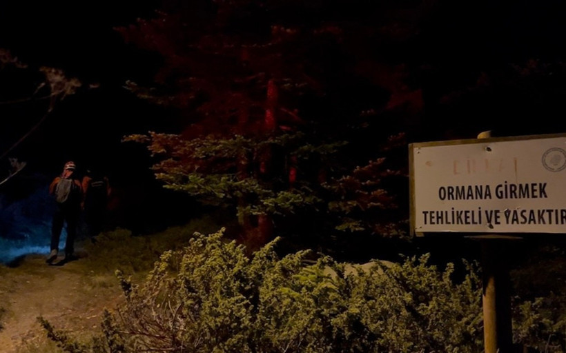 Uludağ’da X-ray cihazına yakalanmamak için kaçan 2 arkadaş ormanda kayboldu