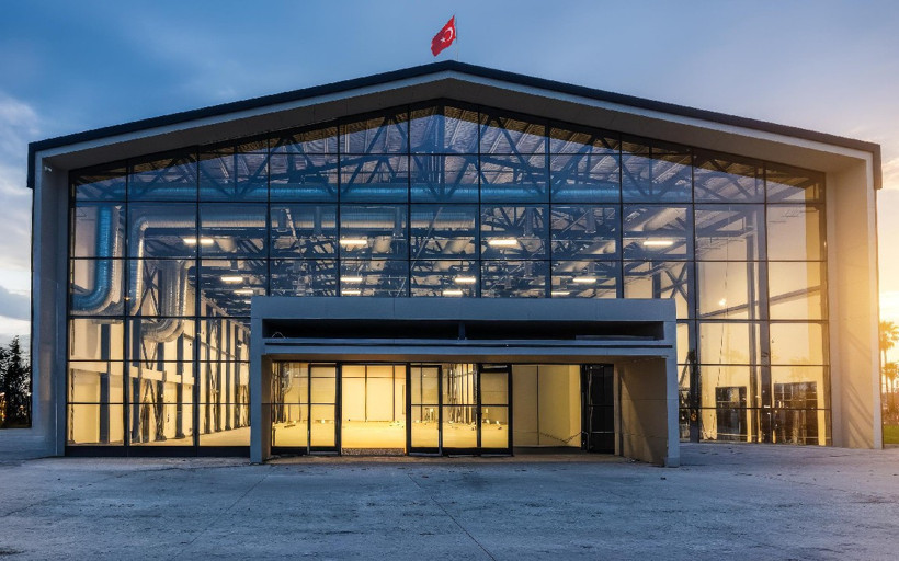 Vekon’dan 75 günde tamamlanan çelik etkinlik alanı