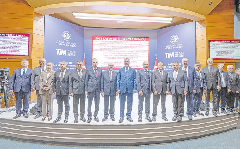 Kasımda ihracat yüzde 2,2 artışla 22,7 milyar dolar oldu