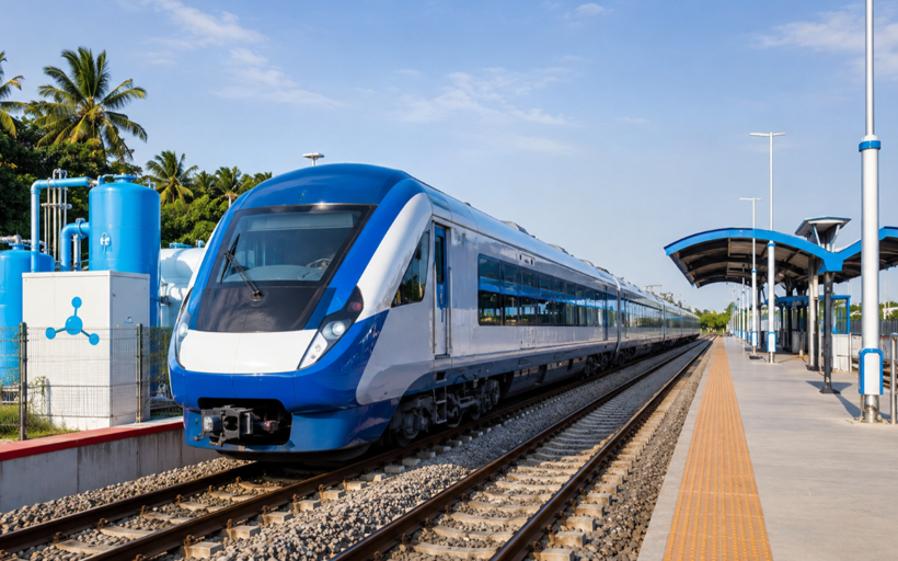 Hindistan ilk hidrojen trenini devreye aldı
