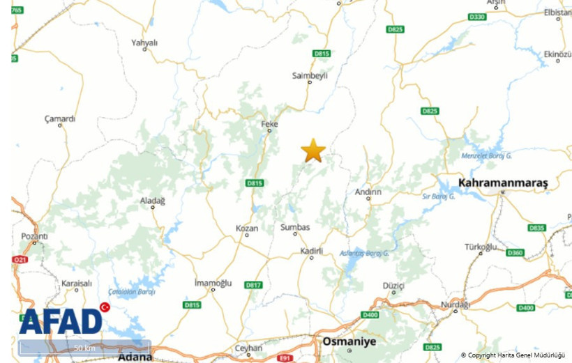 Son dakika: Osmaniye'de korkutan deprem - Resim : 1