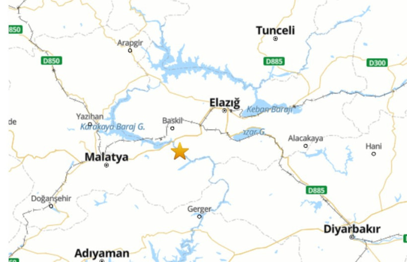 Son dakika: Elazığ'da korkutan deprem! - Resim : 1
