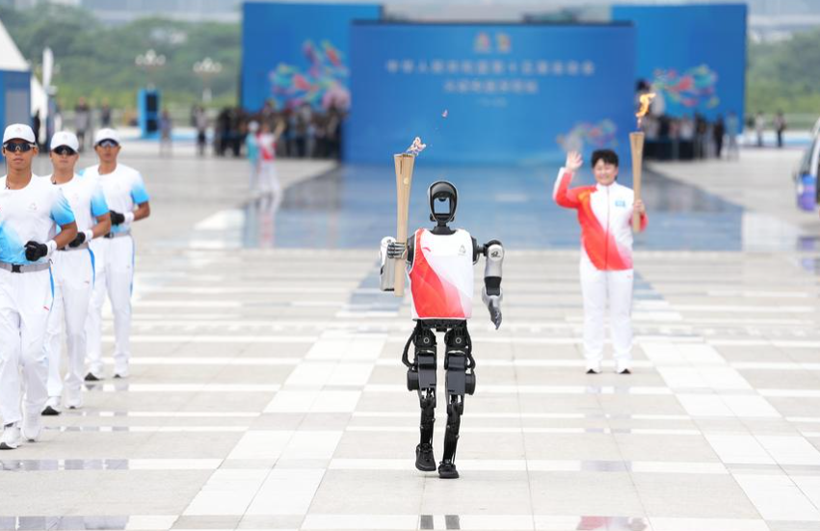 Çin Ulusal Oyunları’nda robotlar damga vurdu - Resim : 2