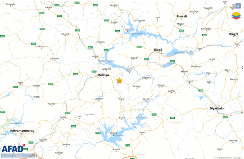 Malatya'da korkutan deprem! | SON DEPREMLER LİSTESİ - Resim : 1