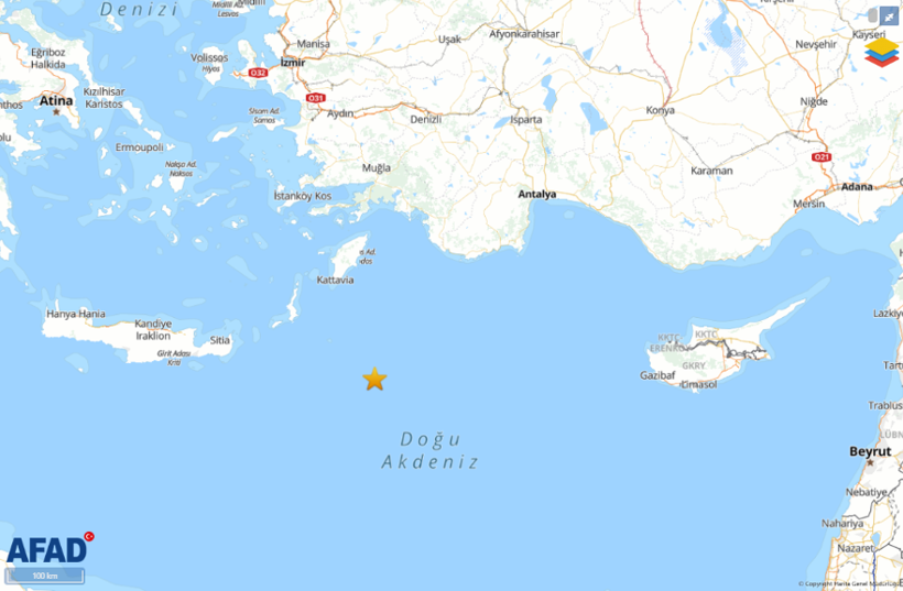 Antalya'da korkutan deprem! - Resim : 1