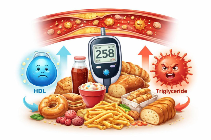 Kalp krizi riskini sessizce artırıyor: Trigliseridi düşürmenin 10 etkili yolu - Resim: 11