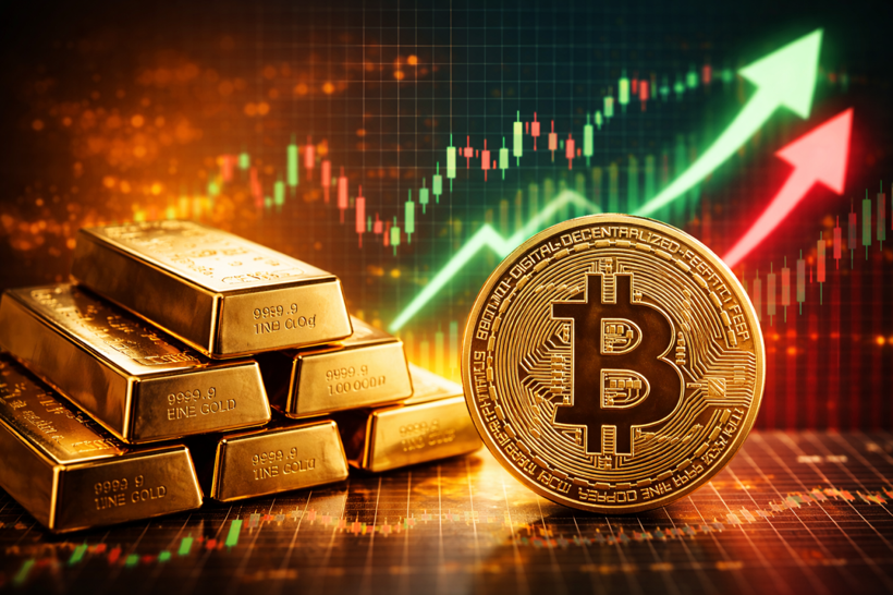 Risk mi, güvenli liman mı? Bitcoin ve altın karşı karşıya - Resim: 2