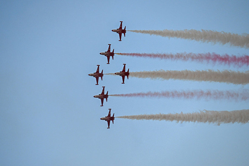 Türk Yıldızları'ndan TEKNOFEST'te nefes kesen gösteri - Resim: 5