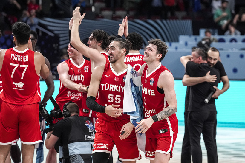 A Milli Basketbol Takımımız 2025 Avrupa Basketbol Şampiyonası'nda finalde - Resim : 1
