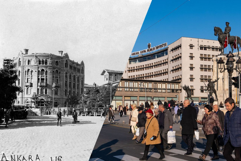 Geçmiş ve bugün tek karede! Başkent Ankara 101 yaşında - Resim: 12