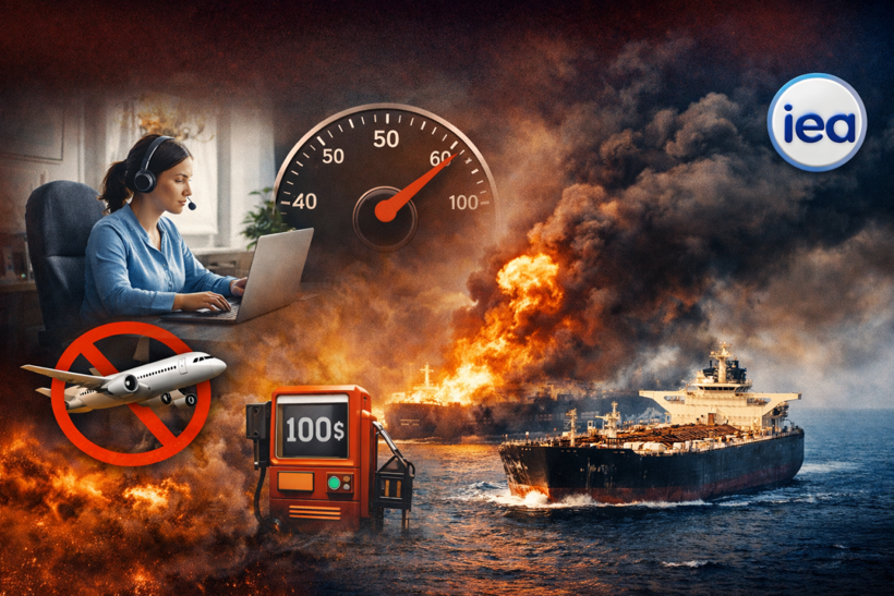 IEA’dan krize karşı tasarruf çağrısı: Evden çalışın, daha az uçun, yavaş araç kullanın - Resim : 1