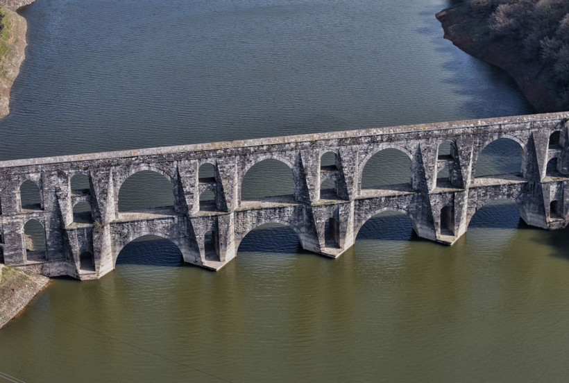 Yağışlar barajlara yaradı: Mağlova Kemeri yeniden suyla buluştu - Resim: 1