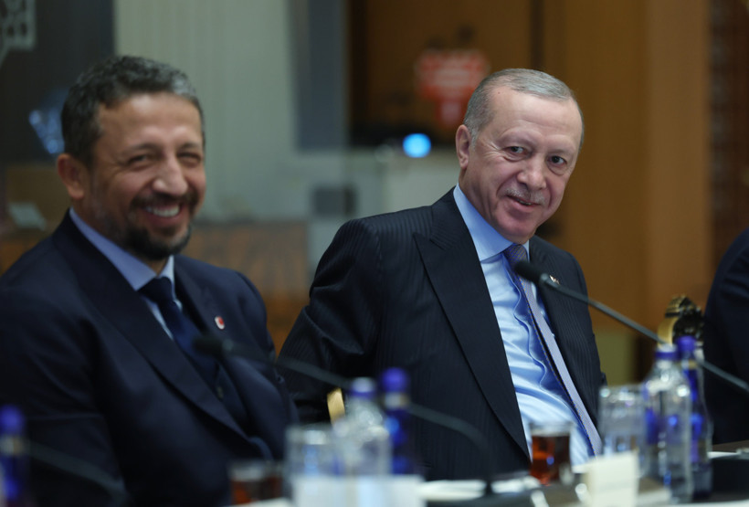 Cumhurbaşkanı Erdoğan, A Milli Erkek Basketbol Takımını kabul etti - Resim : 2