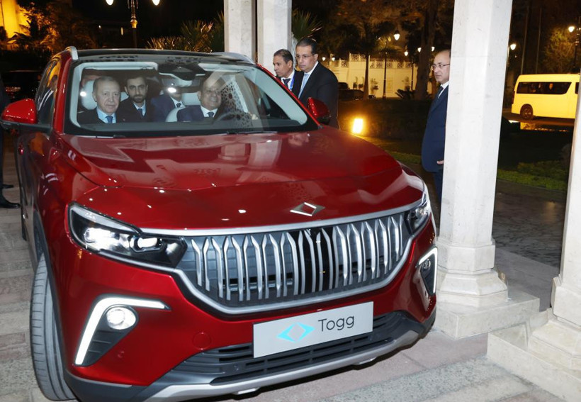 Cumhurbaşkanı Erdoğan, es-Sisi&rsquo;ye Togg hediye etti - Resim : 1