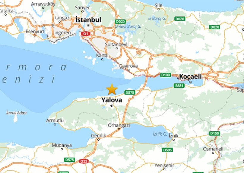 Son dakika: Marmara Denizi'nde korkutan deprem - Resim : 1