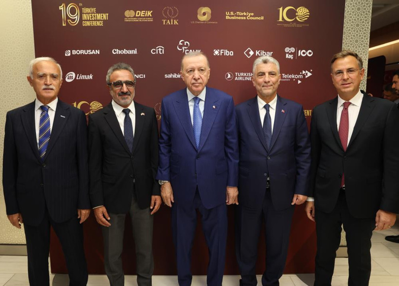 Cumhurbaşkanı Erdoğan New York'ta iş d&uuml;nyasıyla buluştu: Hedef 100 milyar dolarlık ticaret hacmi - Resim : 1