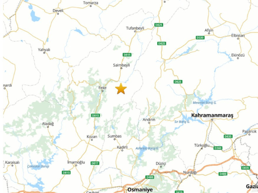 Adana'da korkutan deprem - Resim : 1