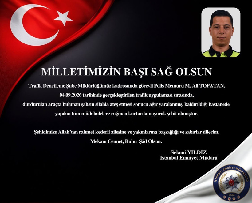 Esenyurt'ta trafik denetiminde saldırıya uğrayan polis memuru şehit oldu - Resim : 1