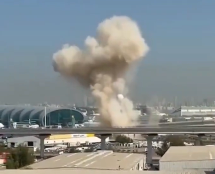 Dubai Havalimanı İran İHA'sı ile vuruldu: U&ccedil;uşlar askıya alındı - Resim : 1