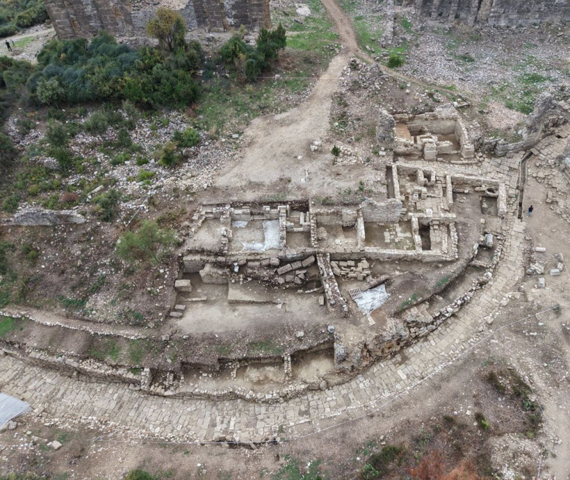 Aspendos'ta 2 bin yıllık Tiyatro Caddesi gün yüzüne çıktı! - Resim: 1