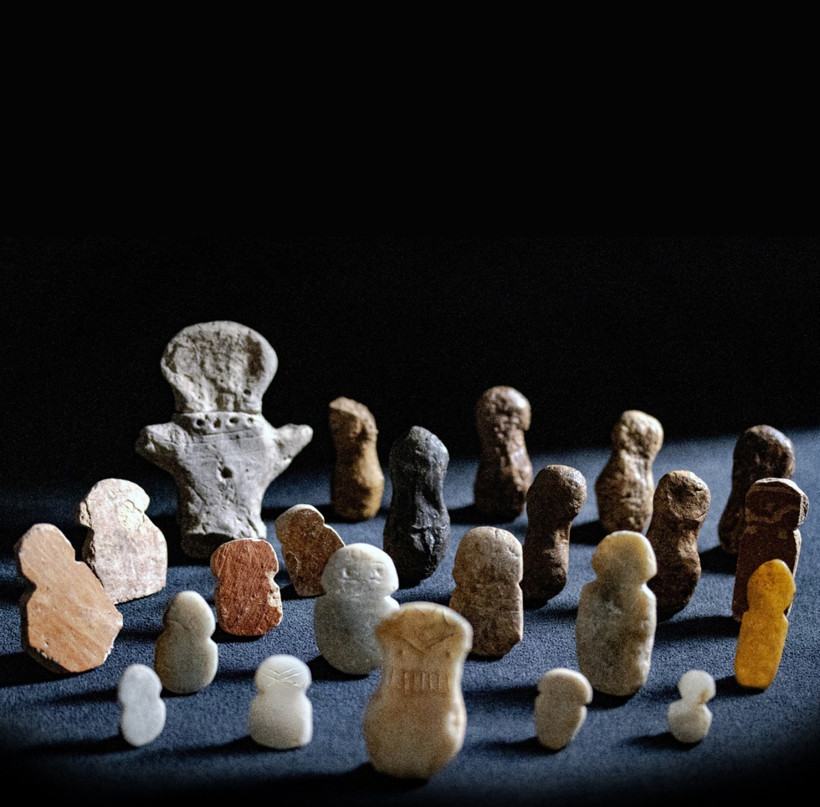 Kütahya’da tarihi keşif: Tavşanlı Höyük’te 4 bin 500 yıllık idoller bulundu - Resim : 1