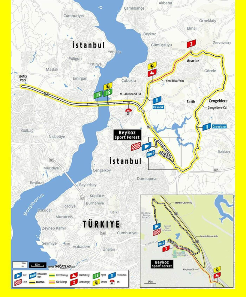 İstanbul, L’Etape Türkiye’ye hazır: 50 ülkeden sporcu pazar günü pedal çevirecek - Resim : 2